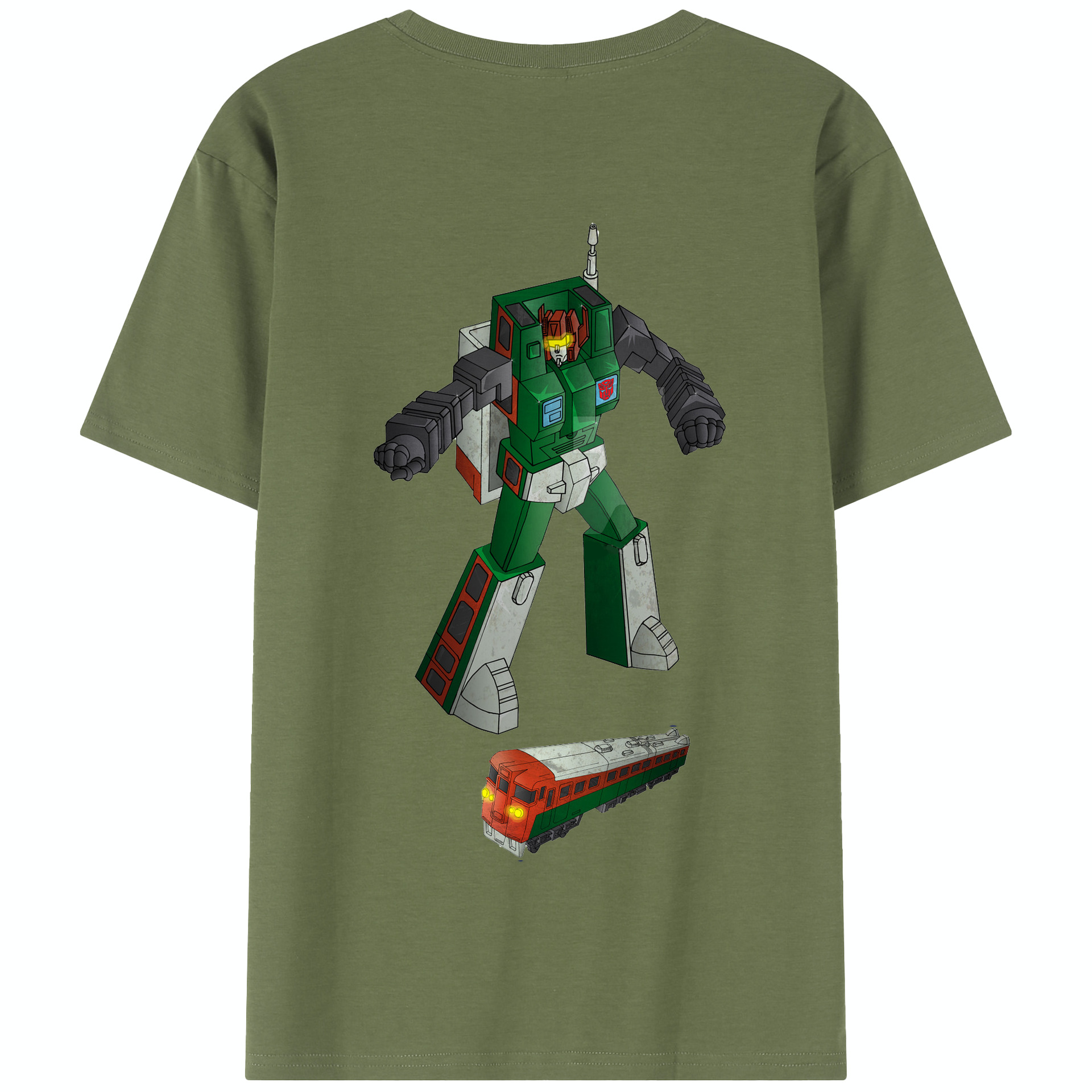 （画像用）  綿100％半袖Tシャツ（背面プリント）